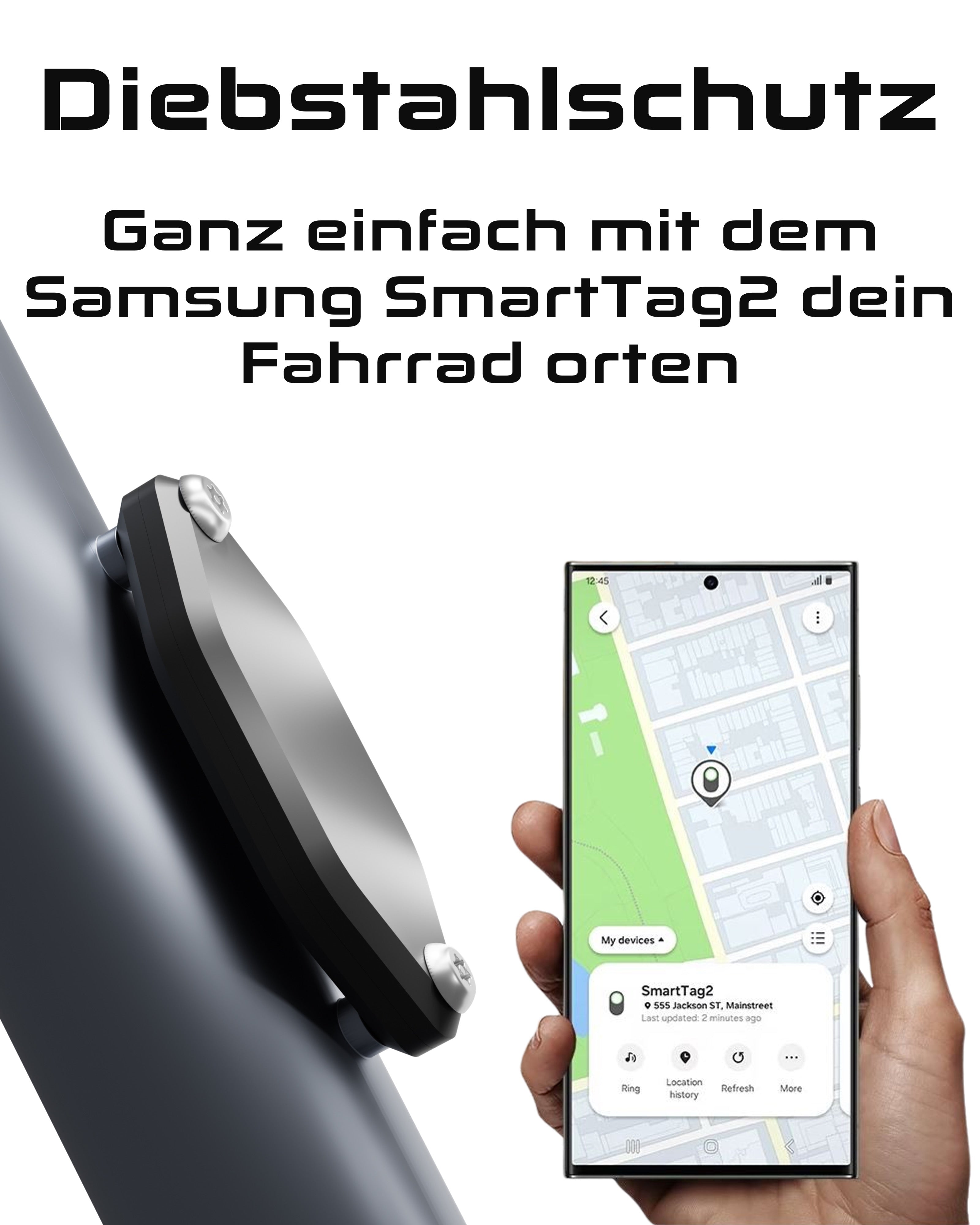 GRAPID® SmartTag 2 Fahrradhalterung