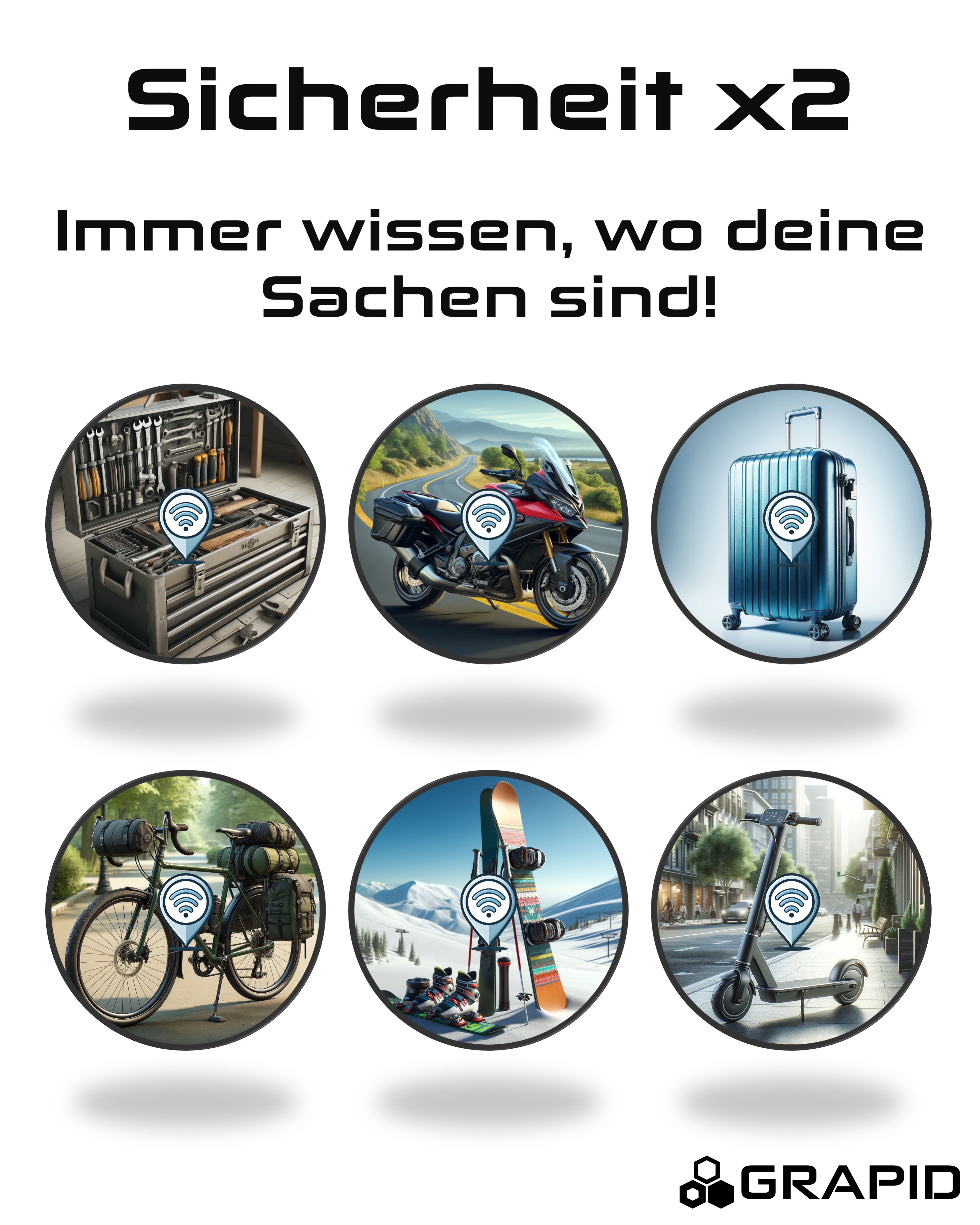 GRAPID® AnyTag für Samsung SmartTag 2